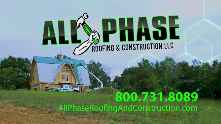 All Phase Roofing and Construction Roofers Lynchburg VA 768x432