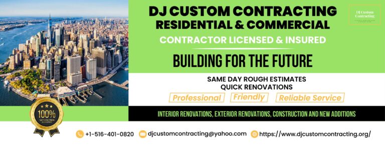 DJ Custom Contracting General Contractors Bronx NY2 768x292