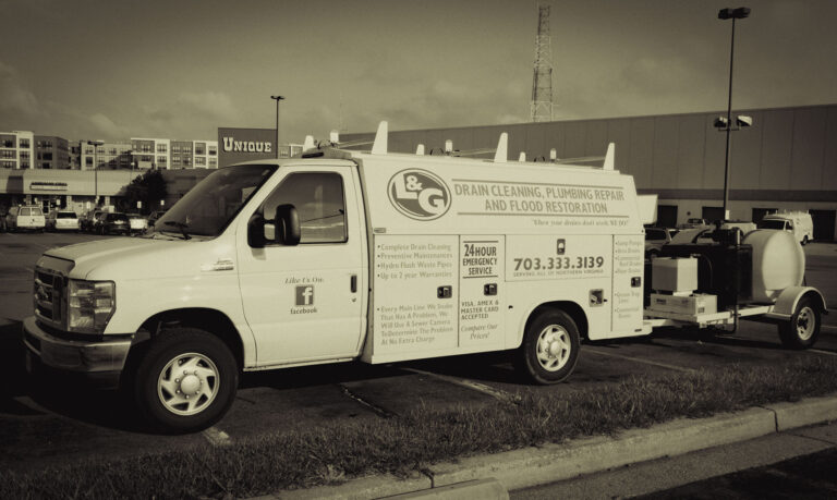 LG Drain Cleaning Plumbing Repair Springfield VA 768x459
