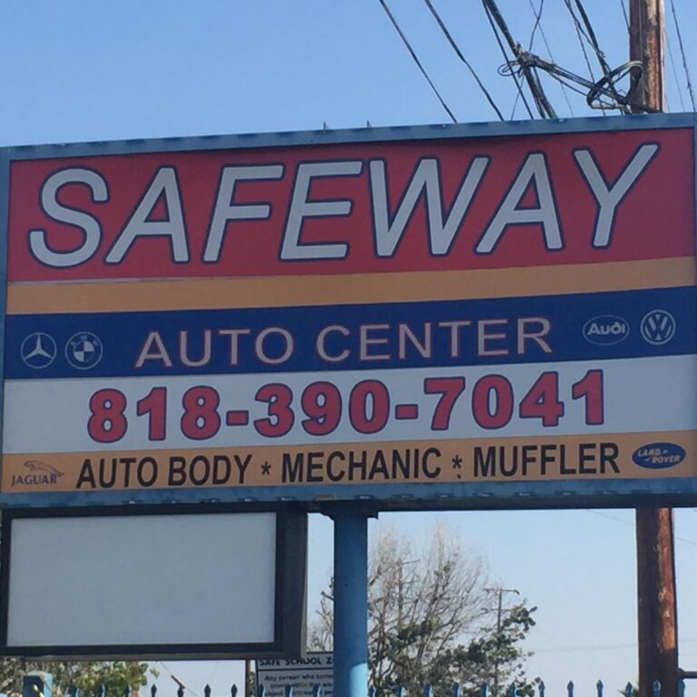 Safeway Auto Center Auto Repairs North Hollywood CA 768x768